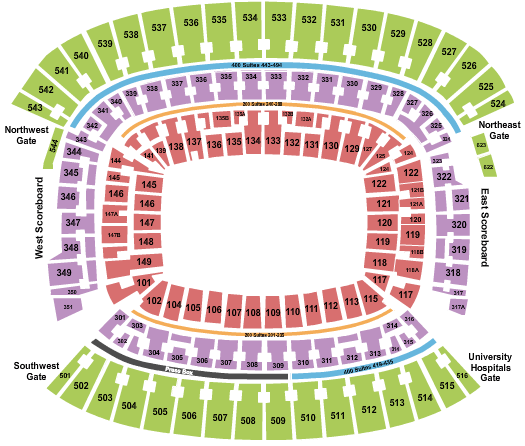 Huntington Bank Field Monster Jam Seating Chart